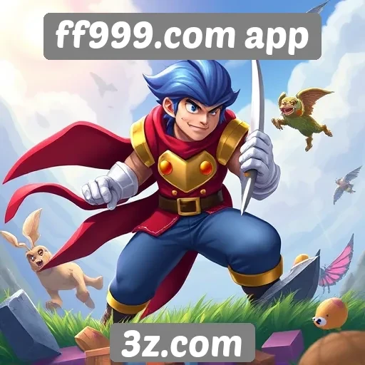 Opções de jogos disponíveis no ff999.com app